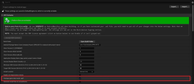 How to Set Up, Build, and Test an Android App in Unreal Engine